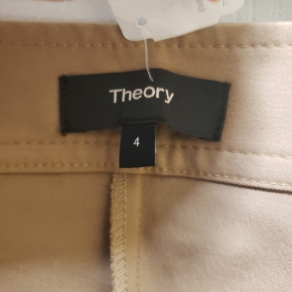 NWT THEORY Bimsa Approach Size 4 Light Driftwood - Picture 3 of 9